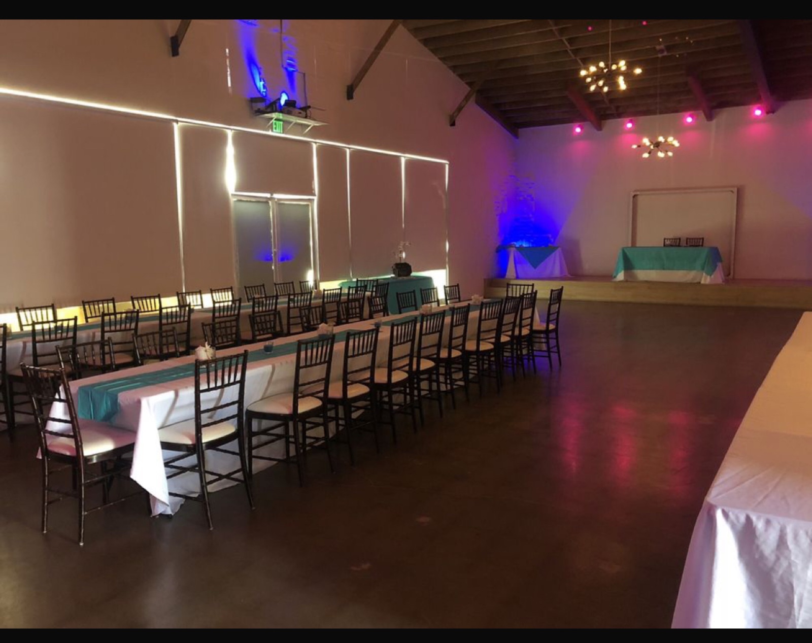 The Shelby intimate gathering with guests mingling