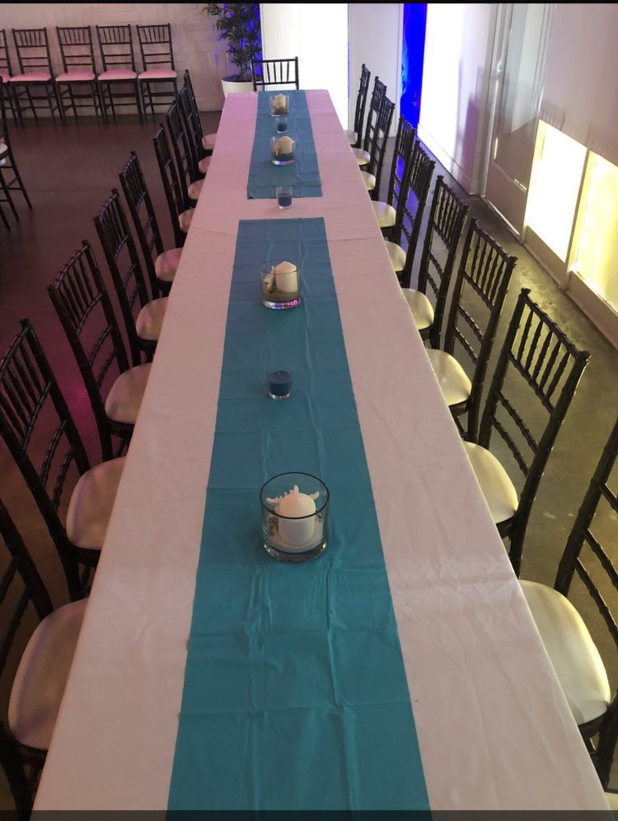 The Shelby event, wider view with guests and venue decor