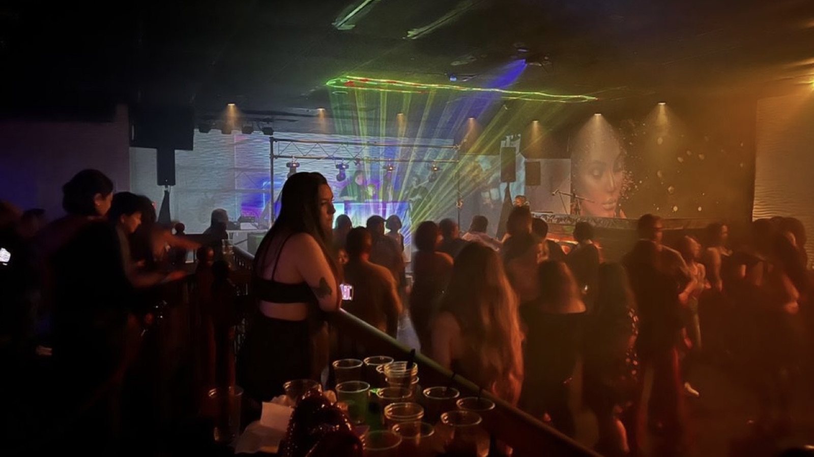 SOL Venue nightlife event with crowd and stage lighting